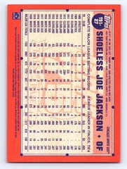 2026 Topps Shoeless Joe Jackson #T91-27 Pink Border SP – NM 💎