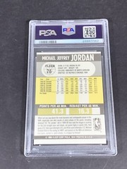 Michael Jordan, NBA, 1990 Fleer #26 PSA 9 MINT