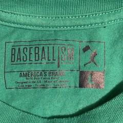 Ken Griffey Jr Baseballism T-Shirt Teal The Kid #24 Mens Size Large