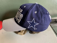 VINTAGE Dallas Cowboys 90’s WAVE Swoosh ANI Snapback TEAM NFL