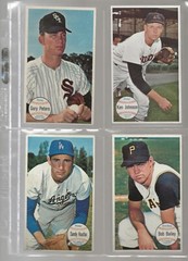 1964/8/9 TOPPS GIANTS-GAME-DECKLE COMPLETE SETS Mays Mantle Aaron Clemente Koufa