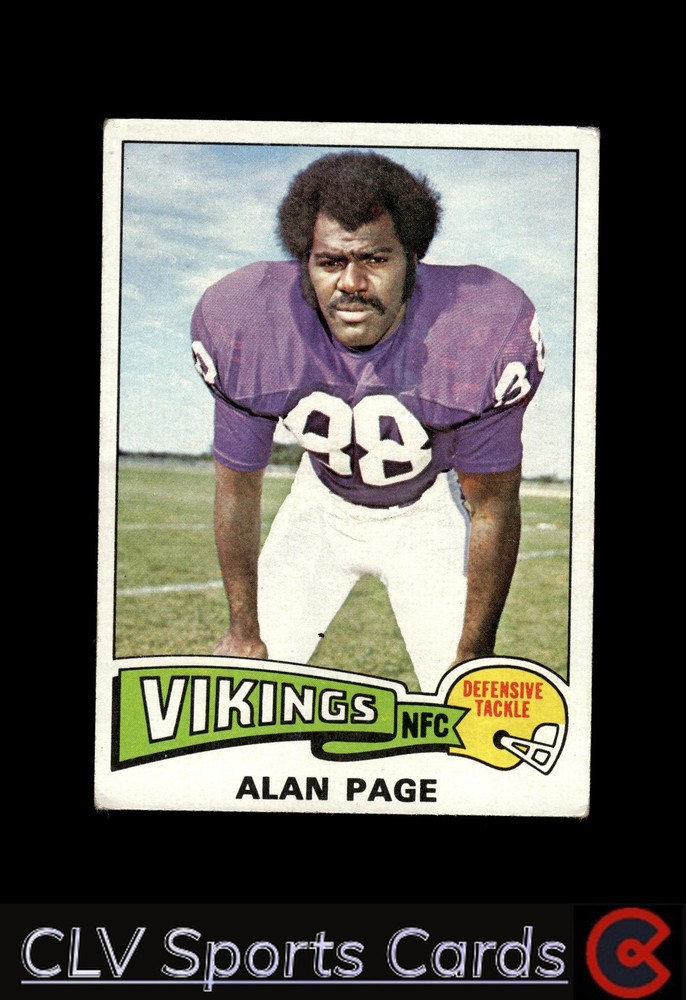 Minnesota Vikings Alan Page #520 Topps Football Excellent