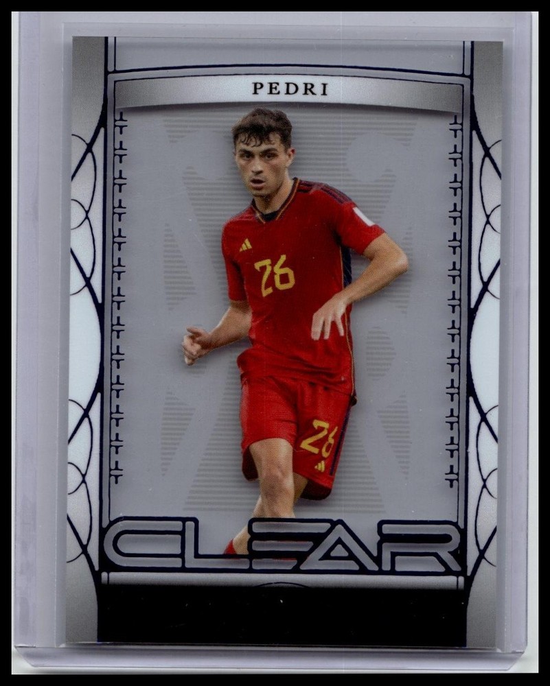 2023 Leaf Trinity Pedri Clear Blue #10/30