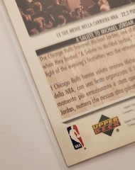 1994-95 Upper Deck Collector’s Choice Michael Jordan #240 Italian Back Bulls