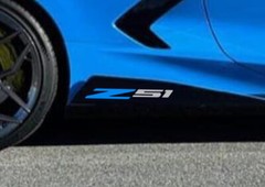 CUSTOMIZABLE PAIR 2020-26 Corvette Stingray Z51 Racing Decal Sticker C8 C8R 2