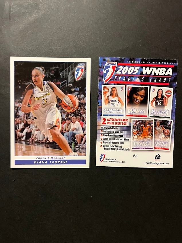 2005 Rittenhouse WNBA Promo Card Diana Taurasi #P1 2nd Year Card