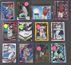 Cleveland Guardians 12 Card Lot – RCs, Auto, Patch, Numbered /75 /99 /99 (AC29)