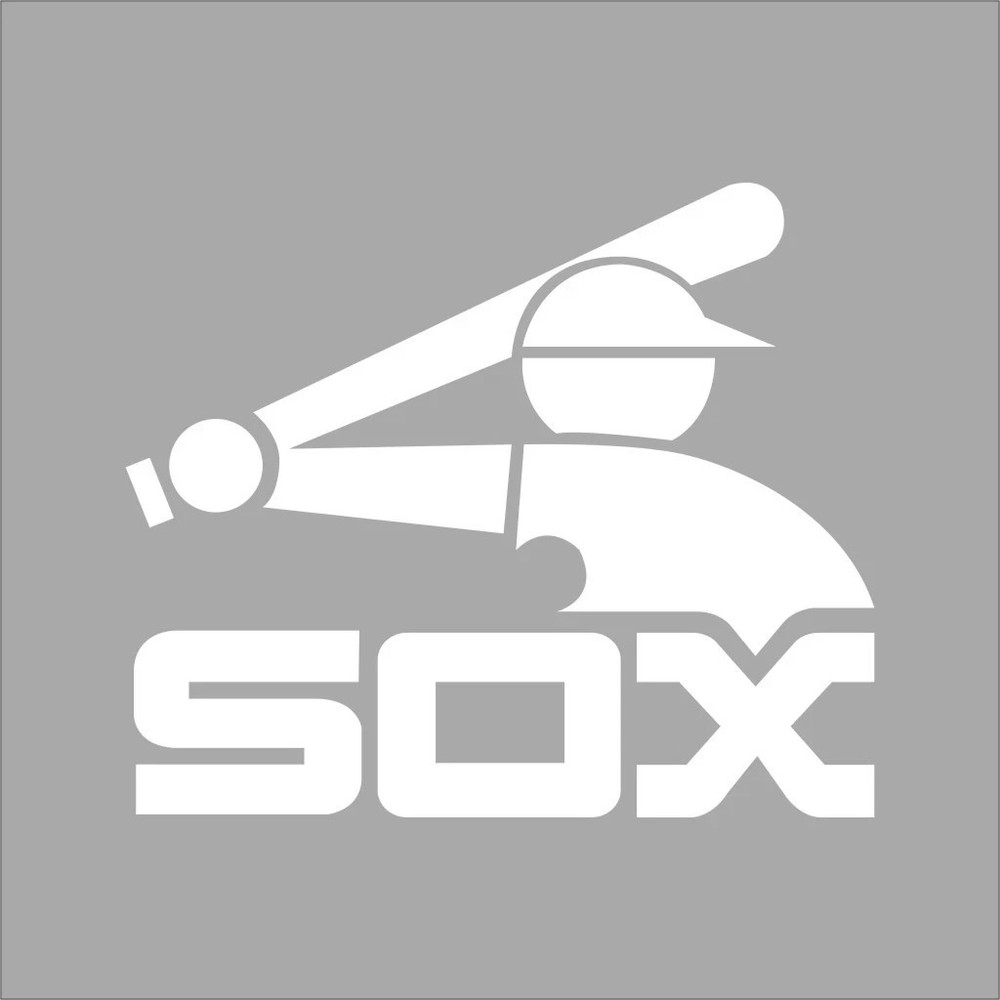 Chicago White Sox Logo Vinyl Decal Sticker Car Window Laptop Bumper Sticker