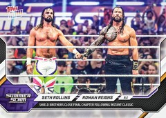 Seth Rollins Roman Reigns Summer Slam 2026 WWE Topps NOW Card 84 Presale