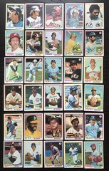 1978 Topps Baseball 598/726 Lot Nolan Ryan Rose Reggie HOF&rsquo;s Rookies No Dupes