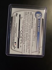 2025 Bowman Draft – Chrome Prospect Autographs Aidan West #CPA-AWE Aqua Lava…