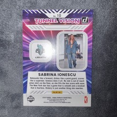 2025 Panini Donruss WNBA – Tunnel Vision Sabrina Ionescu #10 Press Proof