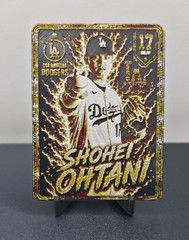 Shohei Ohtani 3D Printed Art Card Multi-Color Baseball Display Dodgers Fan