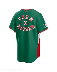 NIKE MEXICO BORN X RAISED World Baseball Classic 2026 ON THE TURF GREEN Jersey