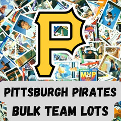 Pittsburgh Pirates Bulk Team Lots – Stars, HOF, Rookies, from 1980 to present