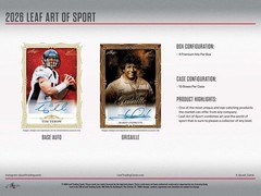 2026 LEAF ART OF SPORT HOBBY JUMBO BOX – BRAND NEW – FREE SHIPPING 🔥🔥🔥