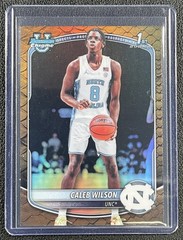 CALEB WILSON 2025-26 BOWMAN U CHROME #BCP-83 REPTILIAN REFRACTOR 1ST PROSPECT