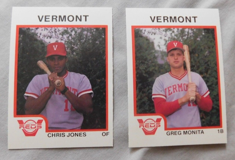 1987 ProCards Vermont Reds Baseball Card Pick one