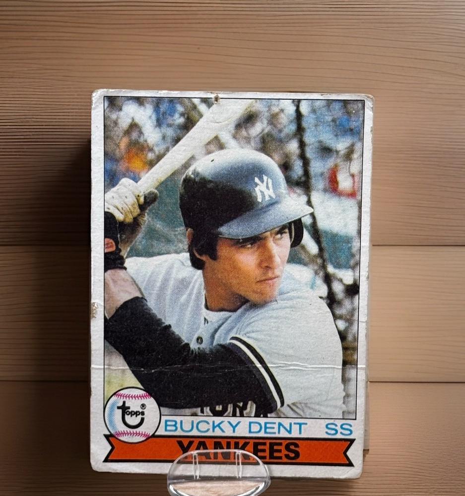 Topps New York Yankees Bucky Dent #485 MLB Shortstop Vintage 1979