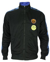 Zipway NBA Basketball Men&rsquo;s New York Knicks Magma Track Jacket – Black