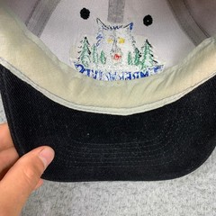 VTG Minnesota Timberwolves Cap Hat Adjustable Strap One Size Gray NBA