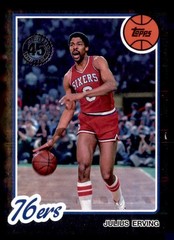 Julius Erving 2025-26 Topps 1980-81 Topps Basketball #80BK-2 Philadelphia 76ers