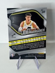 Lauri Markkanen 2024-25 Panini Prizm Black Red Power Prizms Jazz /75