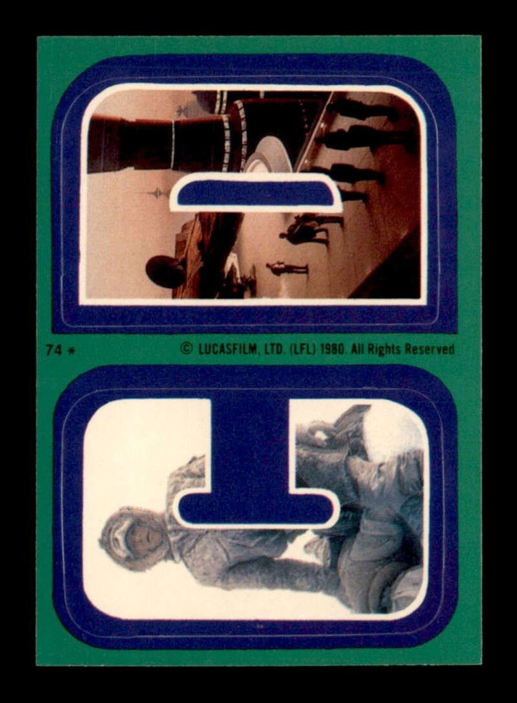 1980 Topps Star Wars Empire Strikes Back Stickers #74 C D NM+ X2642264