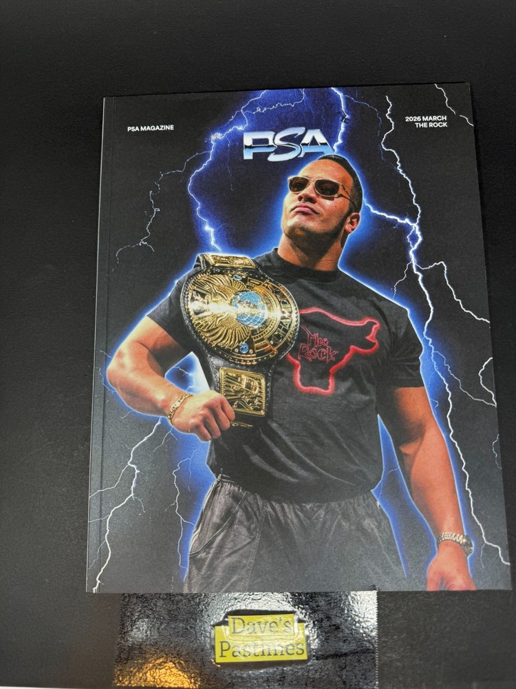 PSA Magazine #51 March 2026 The Rock Dwayne Johnson WWE Wrestling Cover