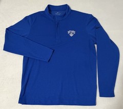 Saint Louis University Mens Large Nike Quarter Zip Billikens Dri Fit