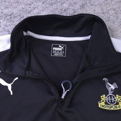 Tottenham Hotspur Pullover Mens XXL Puma Quarter Zip Sweater Jacket Track