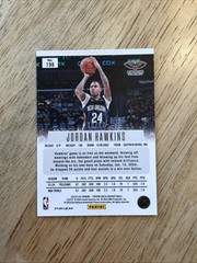 Jordan Hawkins 2023-24 Panini Prizm Deca #198 Green Shimmer Prizm /12 Rookie
