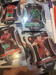 2022 Panini Prizm FIFA Qatar World Cup lot of 286 Cards ALL RC ROOKIES see List
