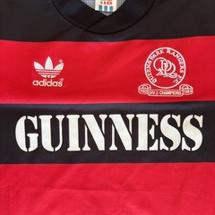 Adidas QPR Queens Park Rangers Guinness 1982/83 Away Soccer Jersey Size M