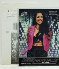2022 Upper Deck AEW New Arrivals – (Sep. 21, 2022) – Saraya #7 (RC)