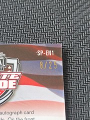 Leaf 2022 Metal Draft State Pride Autographs Evan Neal Autograph /25 SP-EN1