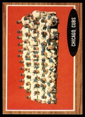 1962 Topps Chicago Cubs Chicago Cubs #552