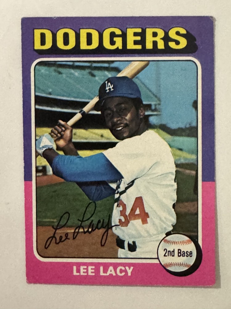 1975 Topps Lee Lacy #631 Los Angeles Dodgers