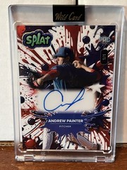 Andrew Painter Wild Card 2024 Splat Baseball 1/1 Auto Red, White, & Blue RC