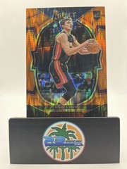 2022-23 Panini Select #91 Nikola Jovic Orange Flash Prizm RC ROOKIE PARALLEL