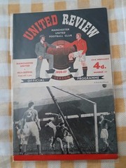 Manchester United v Blackpool 1956/1957