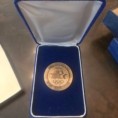 Los Angeles 1984 Summer Olympics Volunteer Participation Medal – Great Condition
