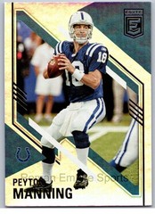 2021 & 2023(2) Panini Football – Peyton Manning – Indianapolis Colts – 3 Pc Set