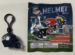 NEW 2026 Seattle Seahawks NFL Helmet Bag Clip / Keychain McFarlane Toys Series 1