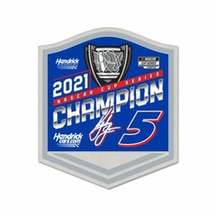 KYLE LARSON #5 HENDRICK RACING 2021 NASCAR CUP SERIES CHAMPION PIN IN STOCK