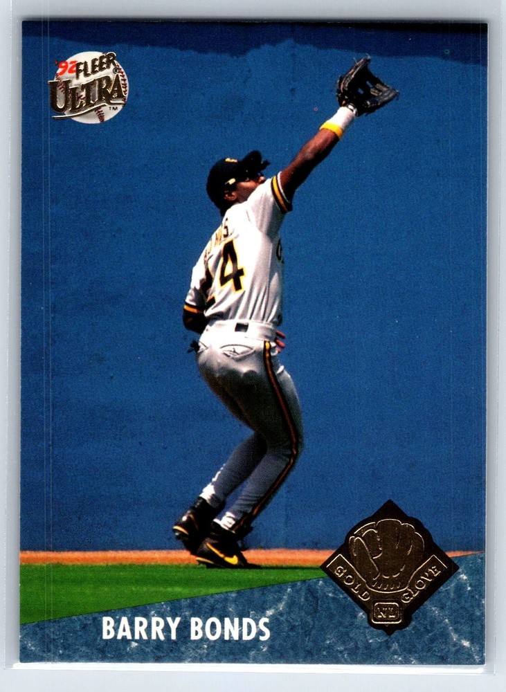 1992 Fleer Ultra NL Gold Glove Award Winner #11/25 Barry Bonds