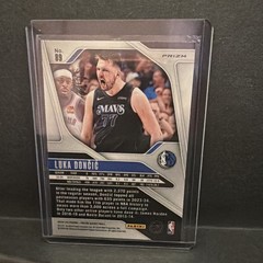 Panini 2024-25 Prizm Luka Dončić Dallas Mavericks Pink cracked ice Prizm #89