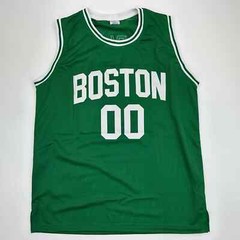 Facsimile Autographed Robert Parish Boston Green Reprint Jersey Size Men&rsquo;s XL