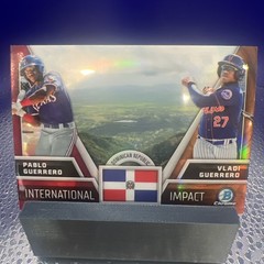 2024 Bowman Chrome Baseball INTERNATIONAL IMPACT — COMPLETE YOUR SET – YOU PICK
