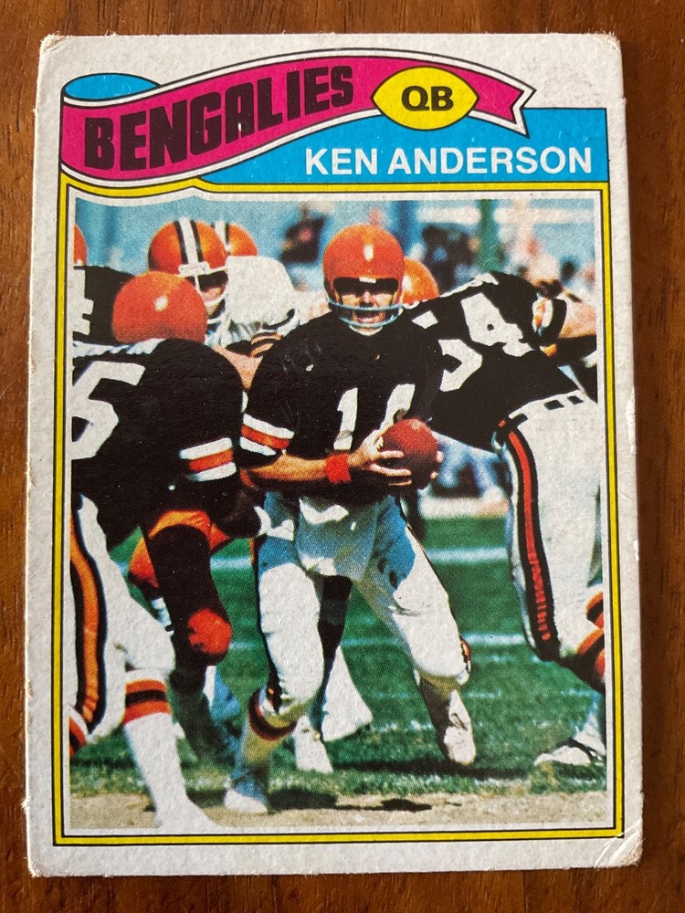 1977 Topps Mexican #235 Ken Anderson of the Cincinnati Bengals